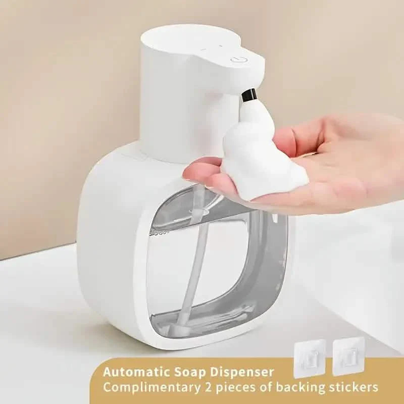 Automatic Foam Soap Dispenser – Touchless, USB Rechargeable, Adjustable Volume