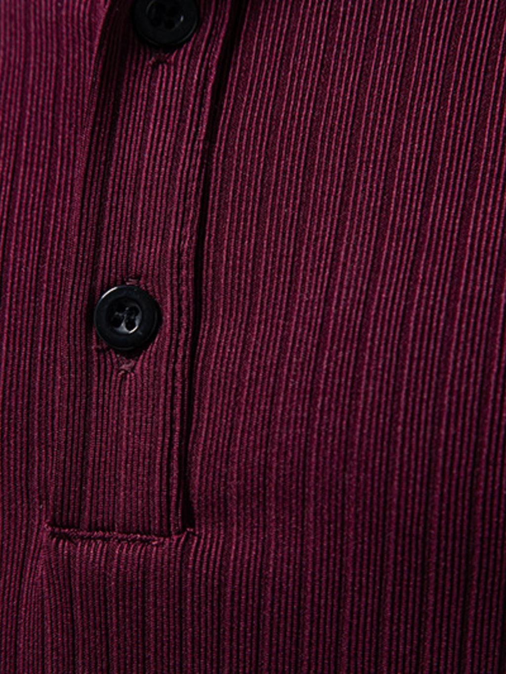 Men's Button Detail Short Sleeve T-Shirt