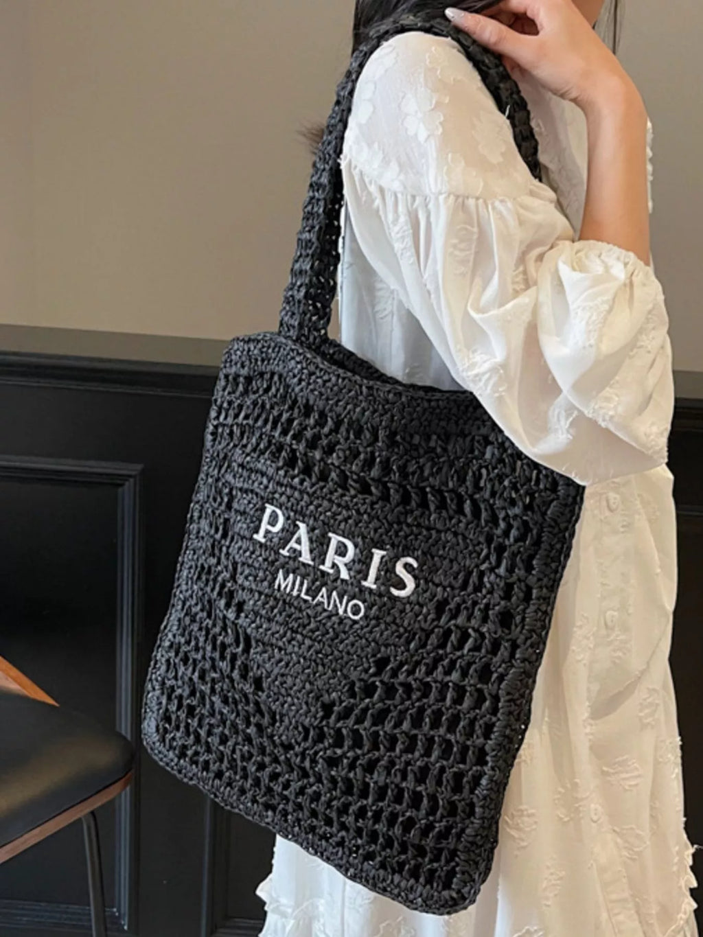 Crochet Knit Shoulder Bag