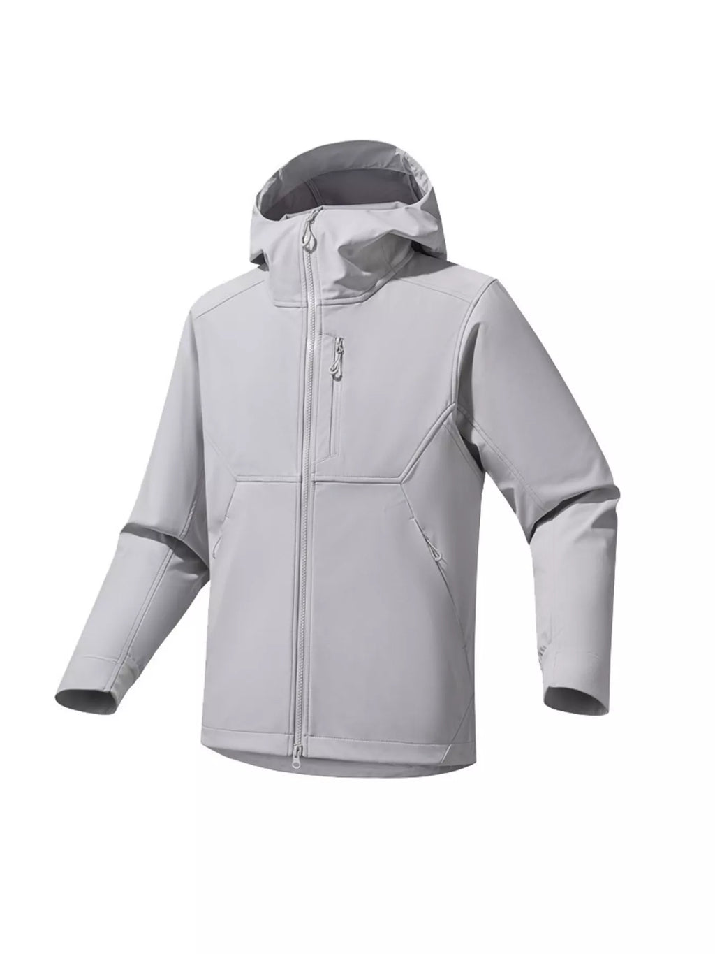 Men's Full Size Zip Up Long Sleeve Jacket Plus Size
