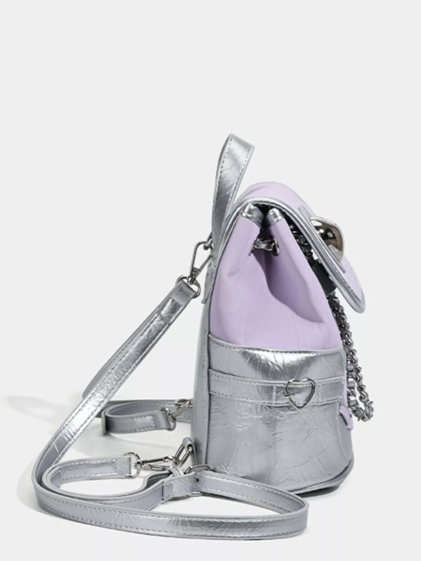 Heart Flap Backpack Bag