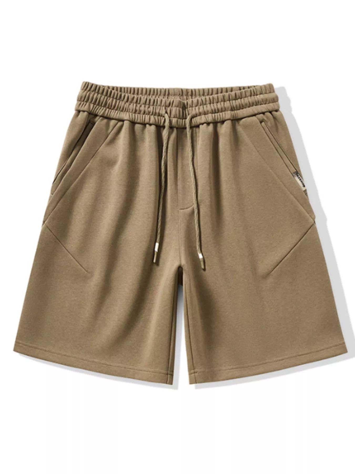 Men's Plus Size Drawstring Casual Shorts