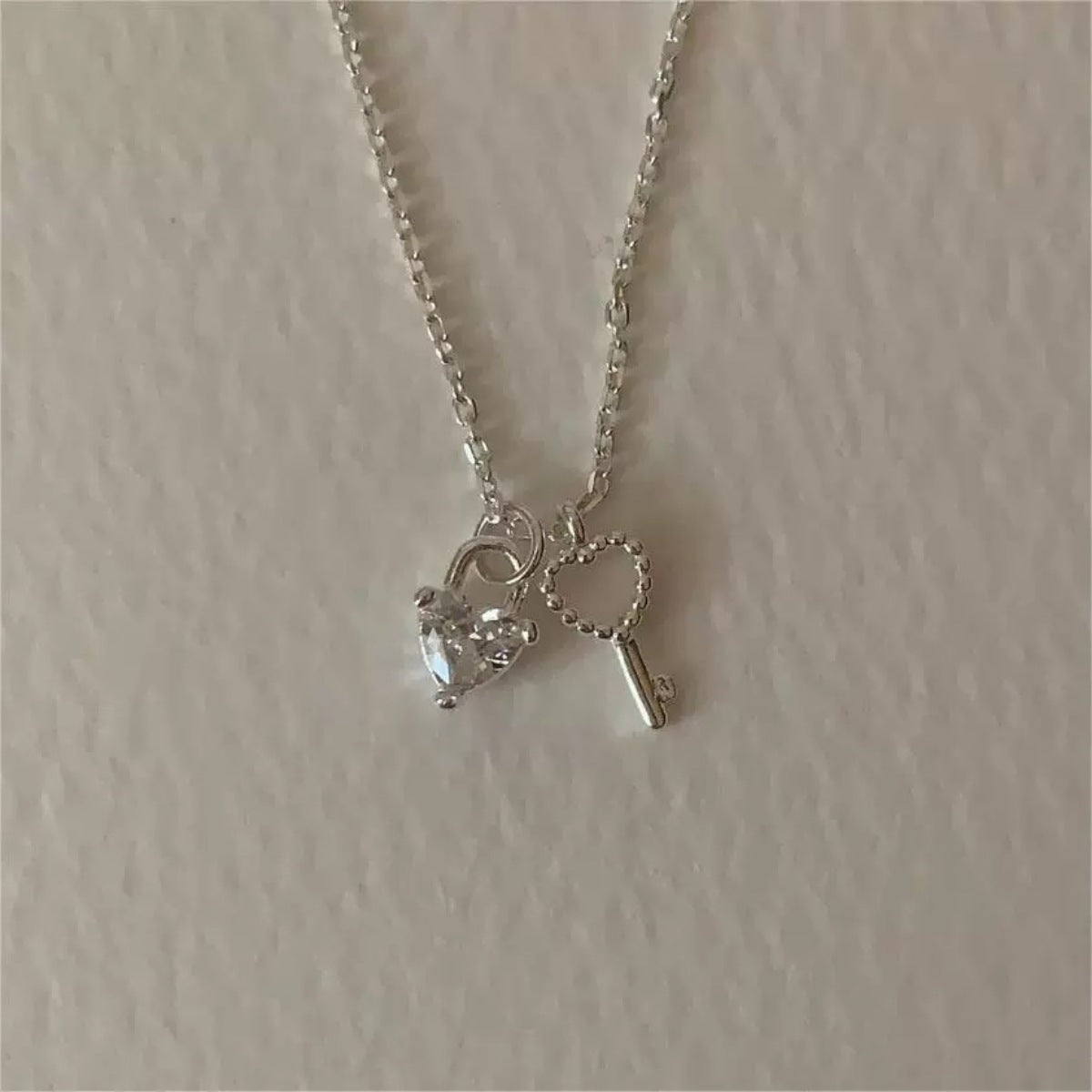 925 Sterling Silver Heart Necklace