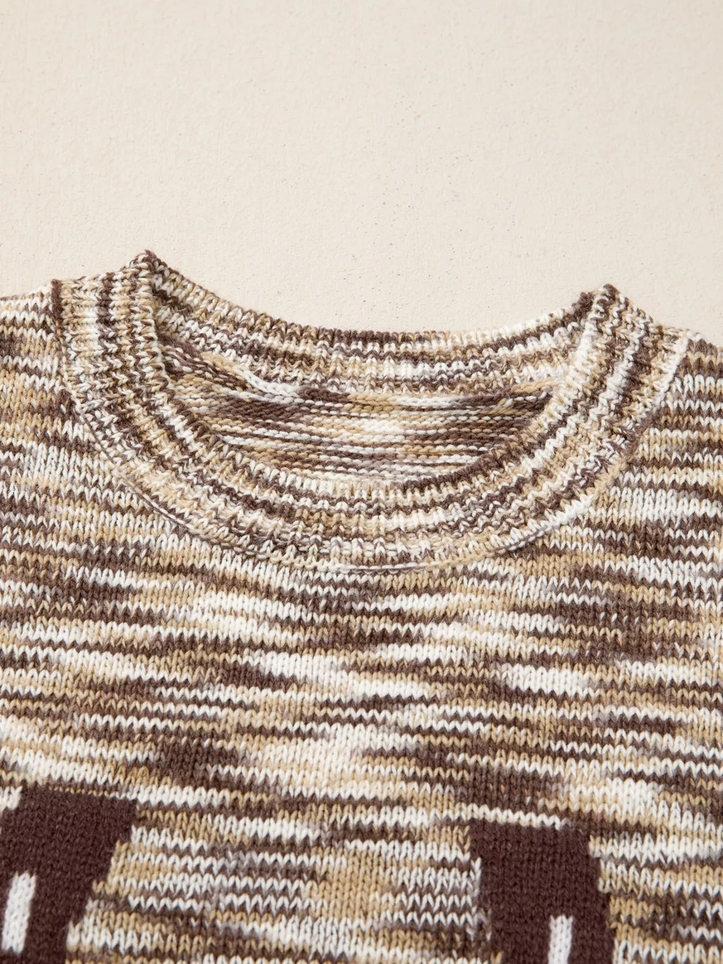 Western Horseshoe Knit Sweater Vest