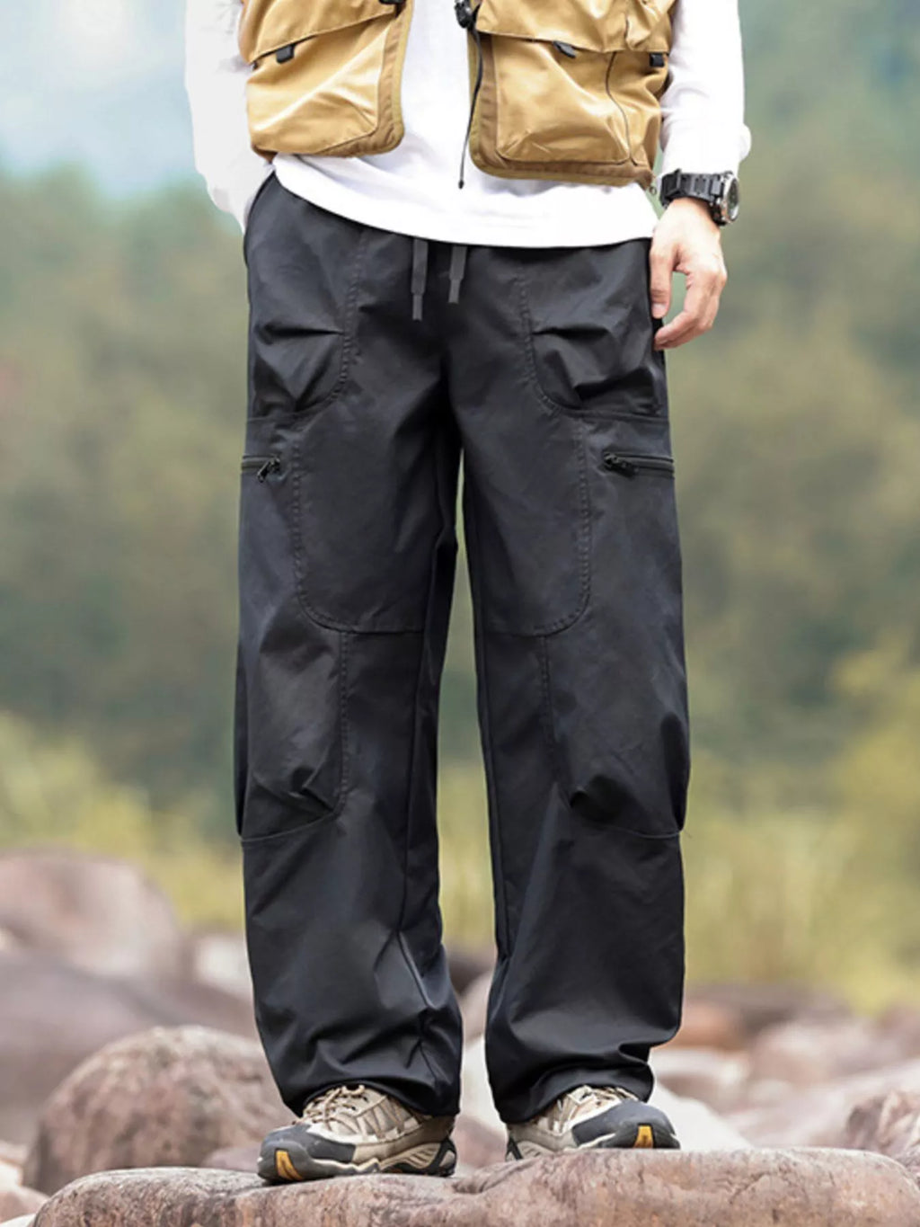 Men's Plus Size Relaxed Fit Cargo Pants