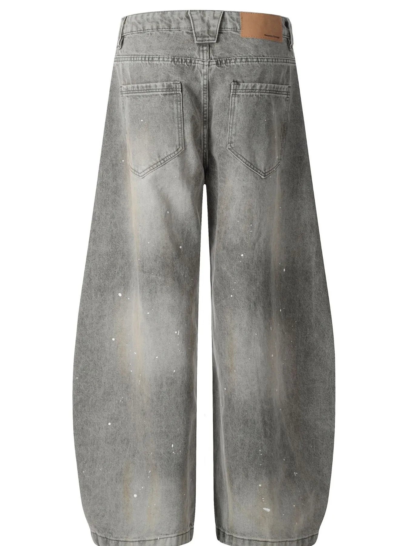 Men's Wide Leg Denim Jeans