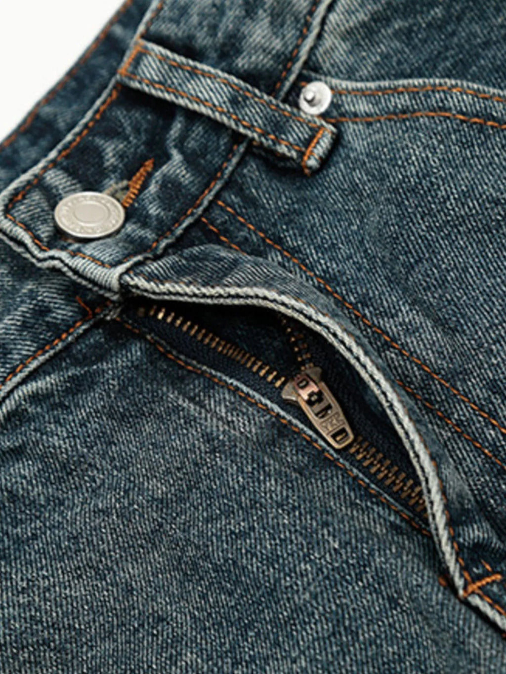Men's Washed Wide Leg Baggy Jeans