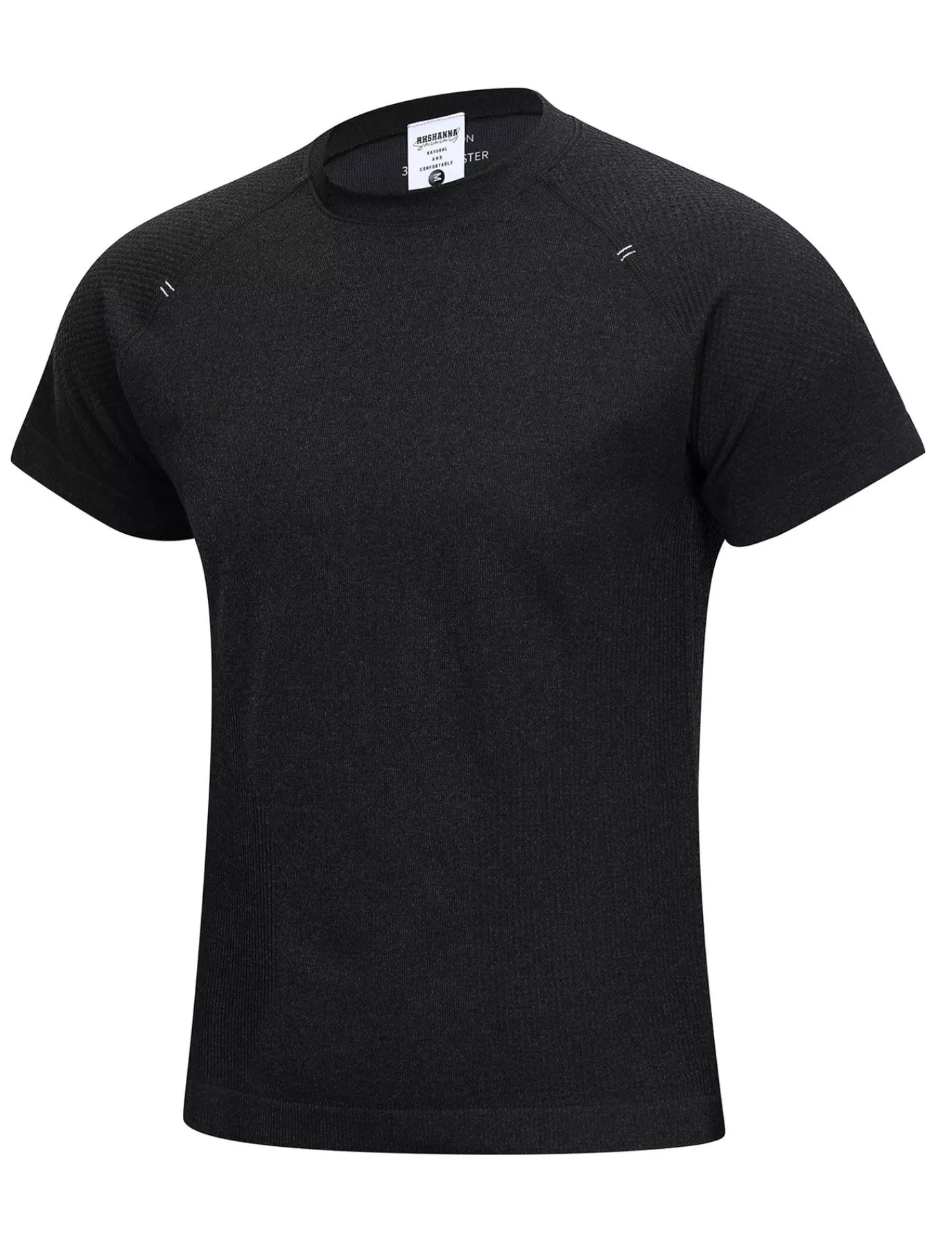 Men's Textured Knit Short Sleeve T-Shirt