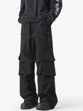 Men's Plus Size Wide Leg Cargo Pants