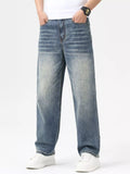 Men's Relaxed Fit Washed Jeans