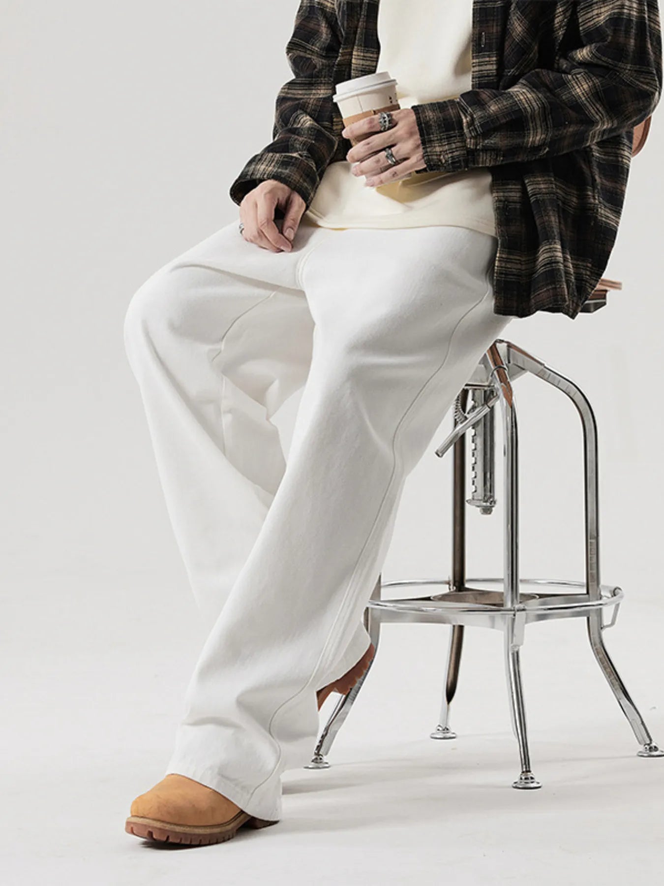 Men's Full Size Wide Leg Jeans Plus Size