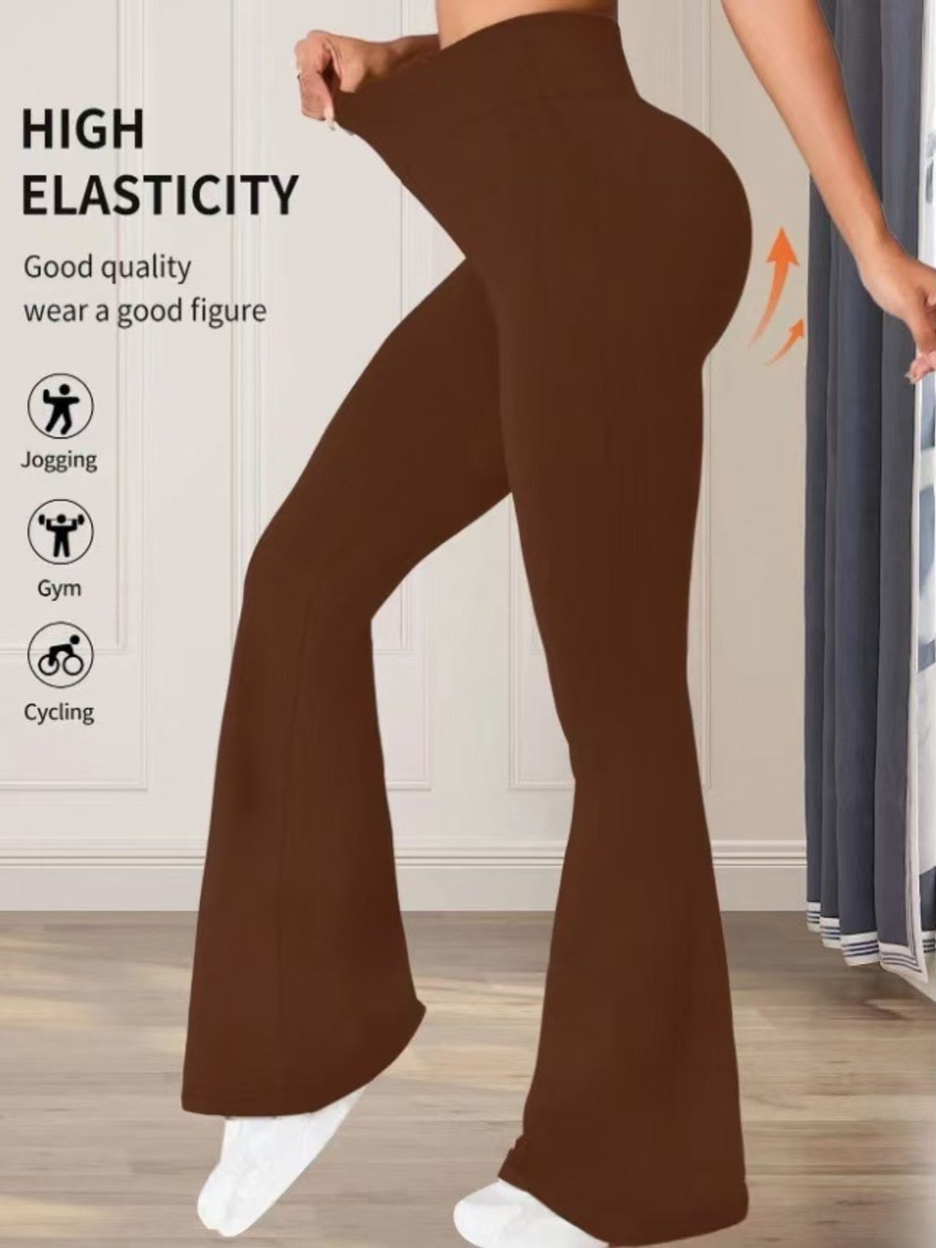 High Waist Flare Pants