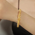 Titanium Steel Spring Shape Bracelet