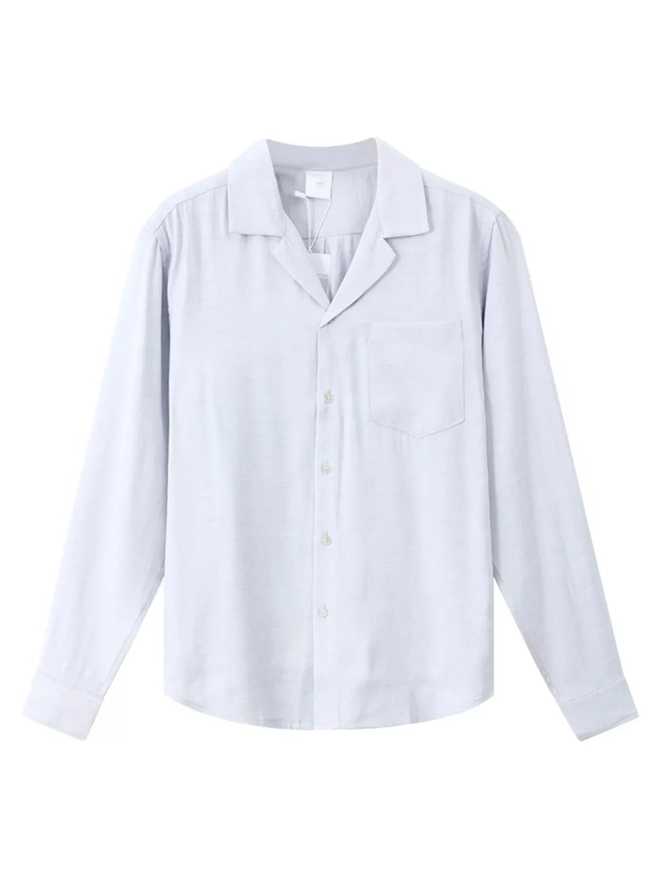 Men's Plus Size Button Up Long Sleeve Shirt