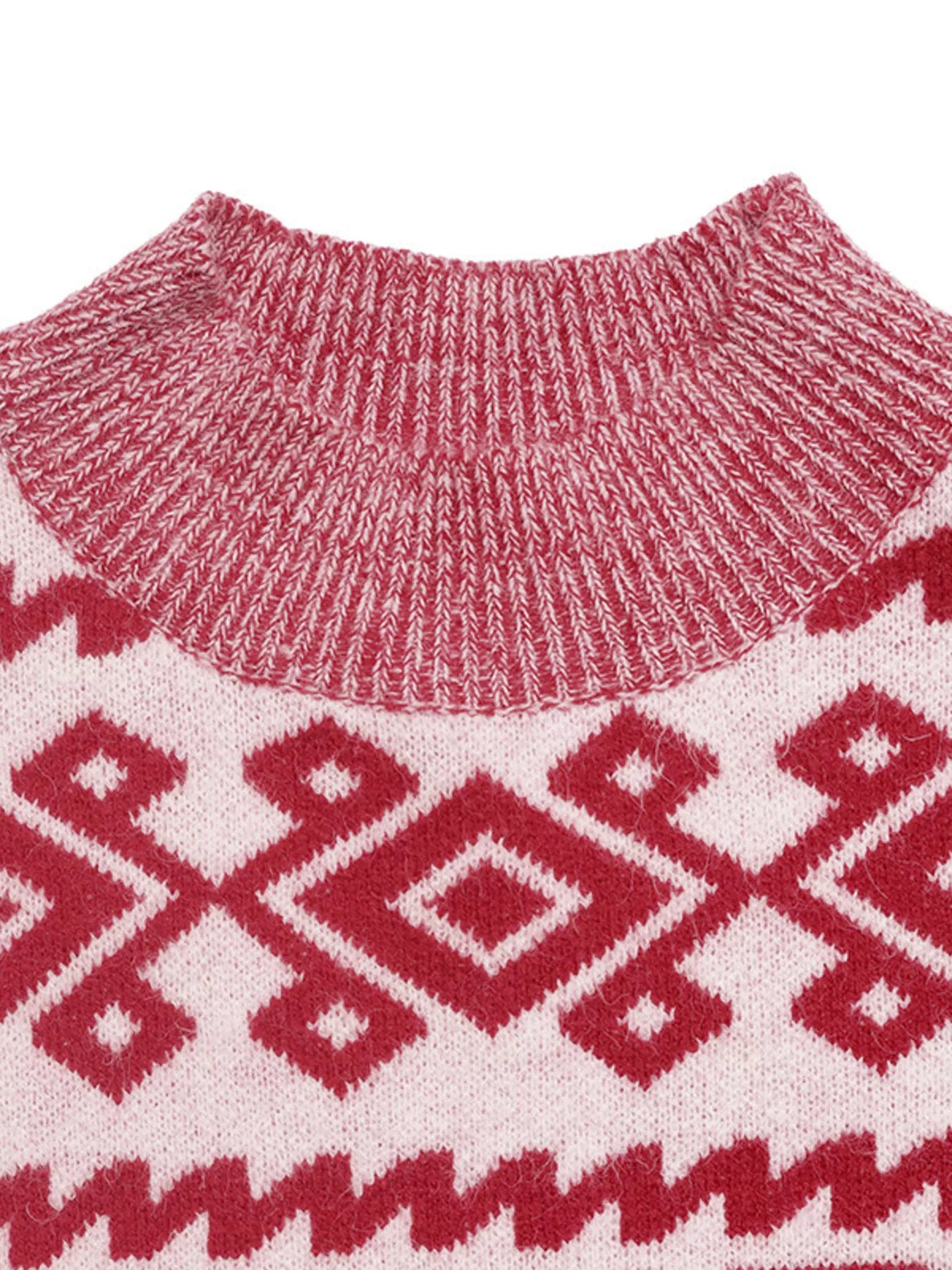 CHEERS Round Neck Long Sleeve Christmas Sweater