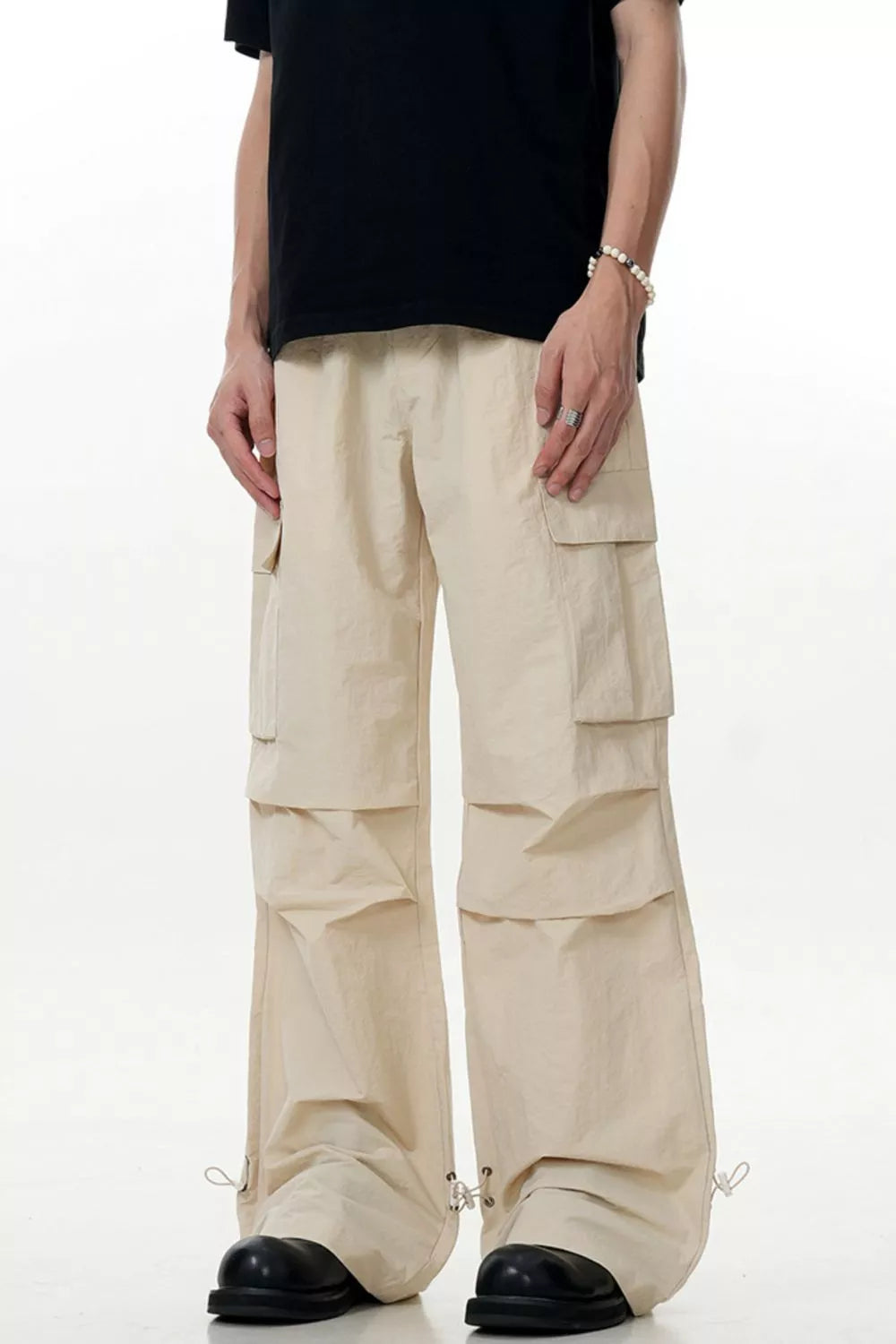 Men's Loose Fit Multi-Pocket Cargo Pants