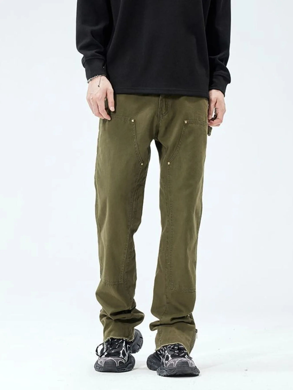 Men's Wide Leg Jeans