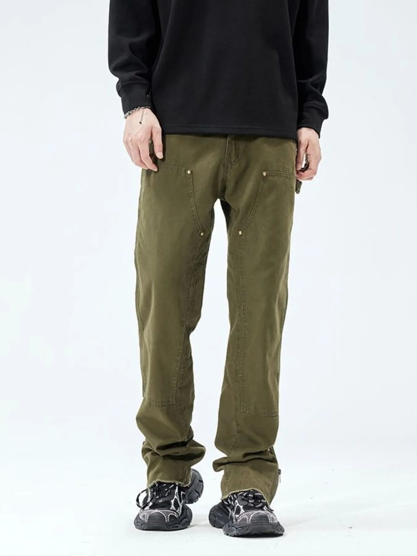 Men's Wide Leg Jeans