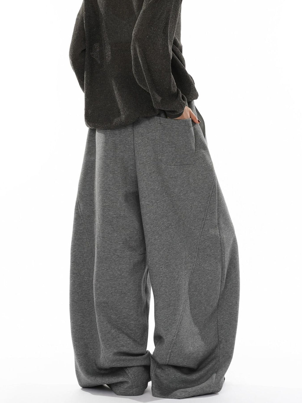 Men's Wide Leg Drawstring Pants