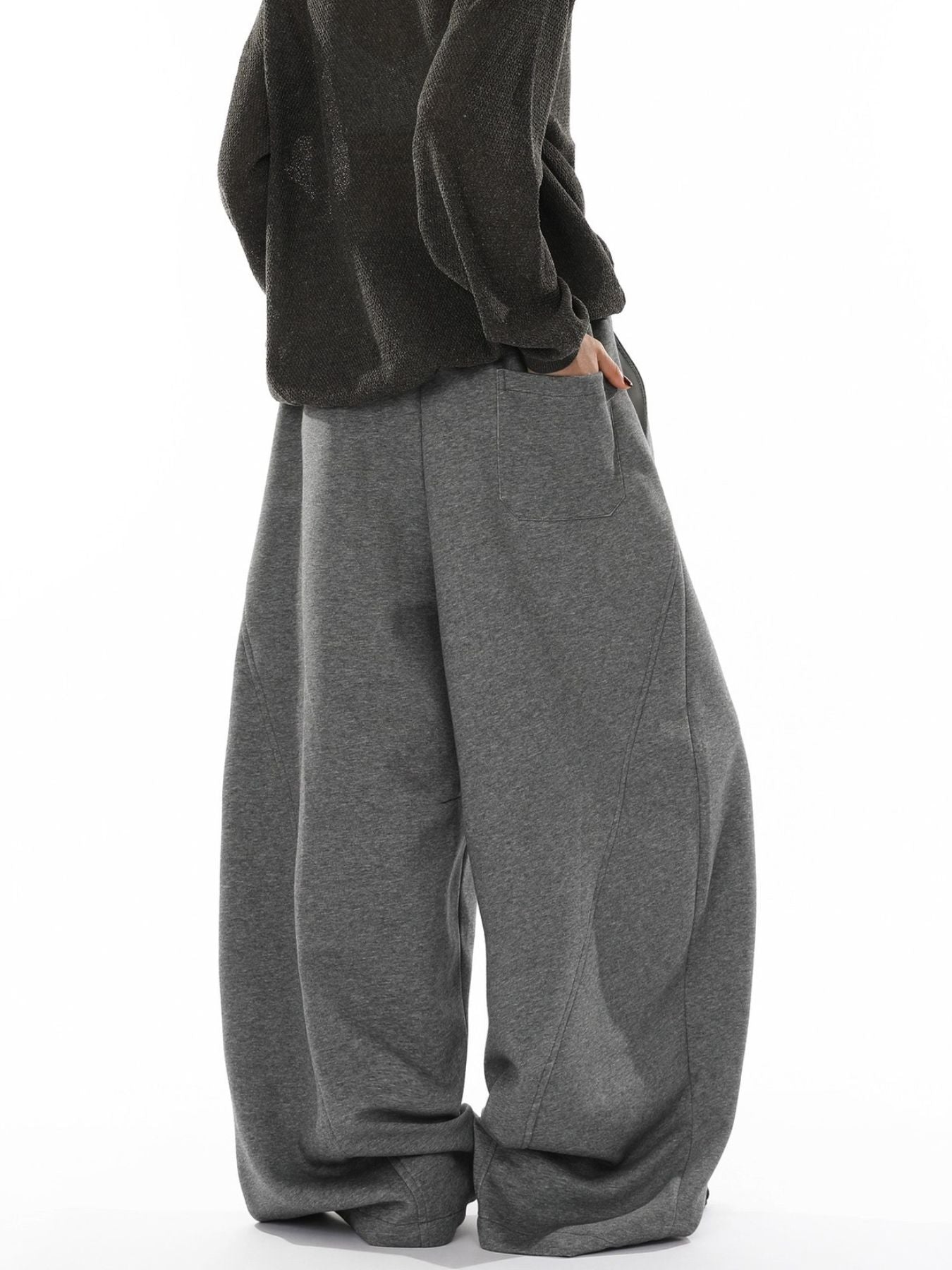 Men's Wide Leg Drawstring Pants