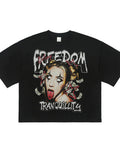 Men's Graphic Round Neck Short Sleeve T-Shirt