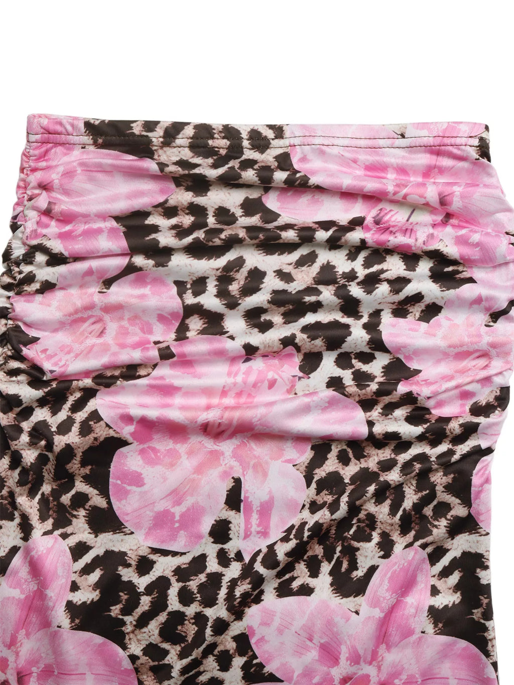 Leopard Print Bodycon Maxi Skirt