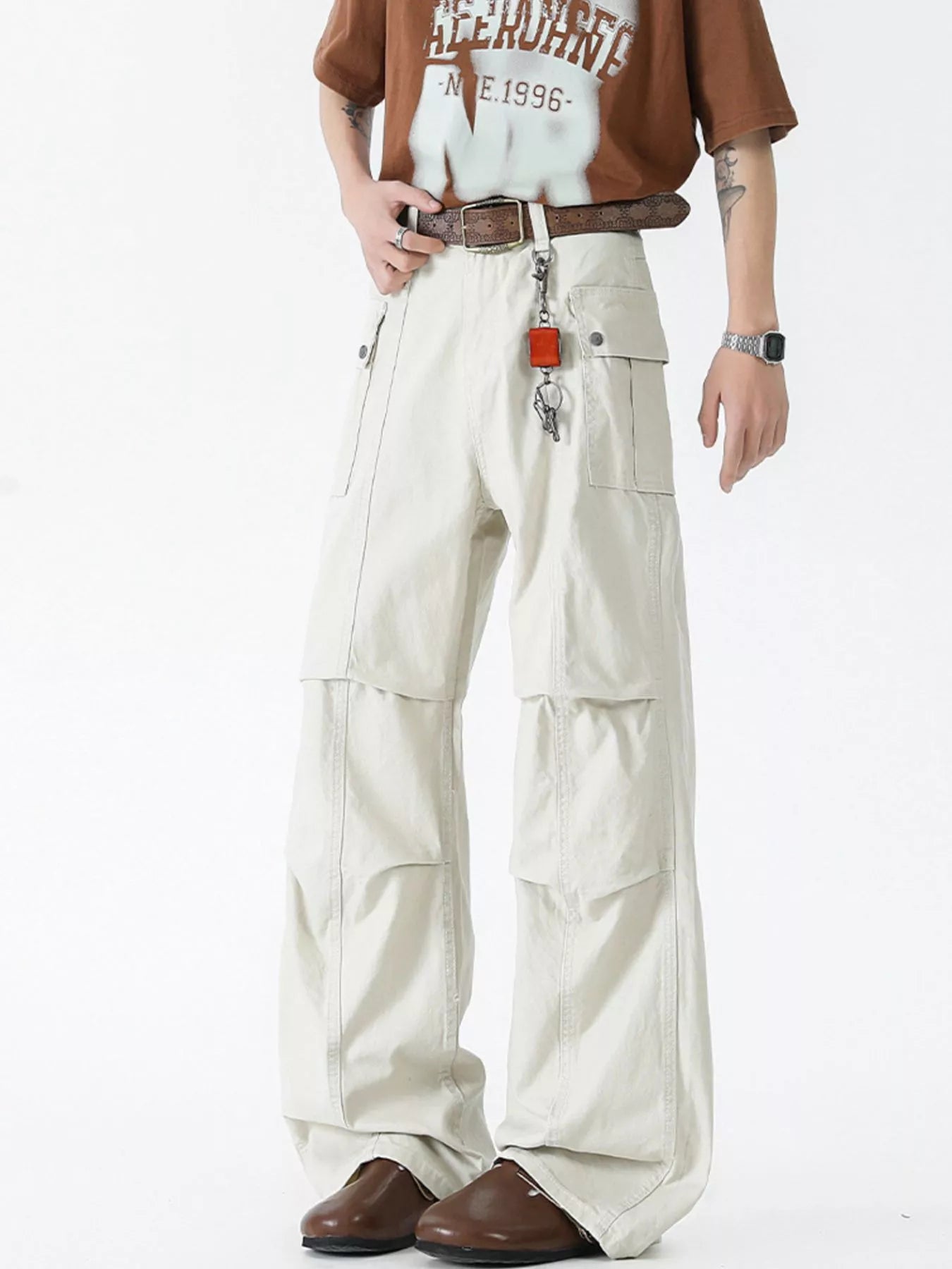 Men's Wide Leg Jeans