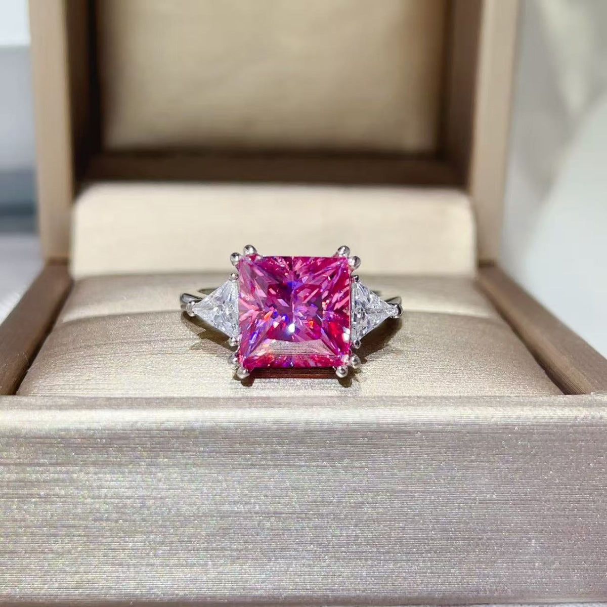 5 Carat Moissanite 925 Sterling Silver Ring