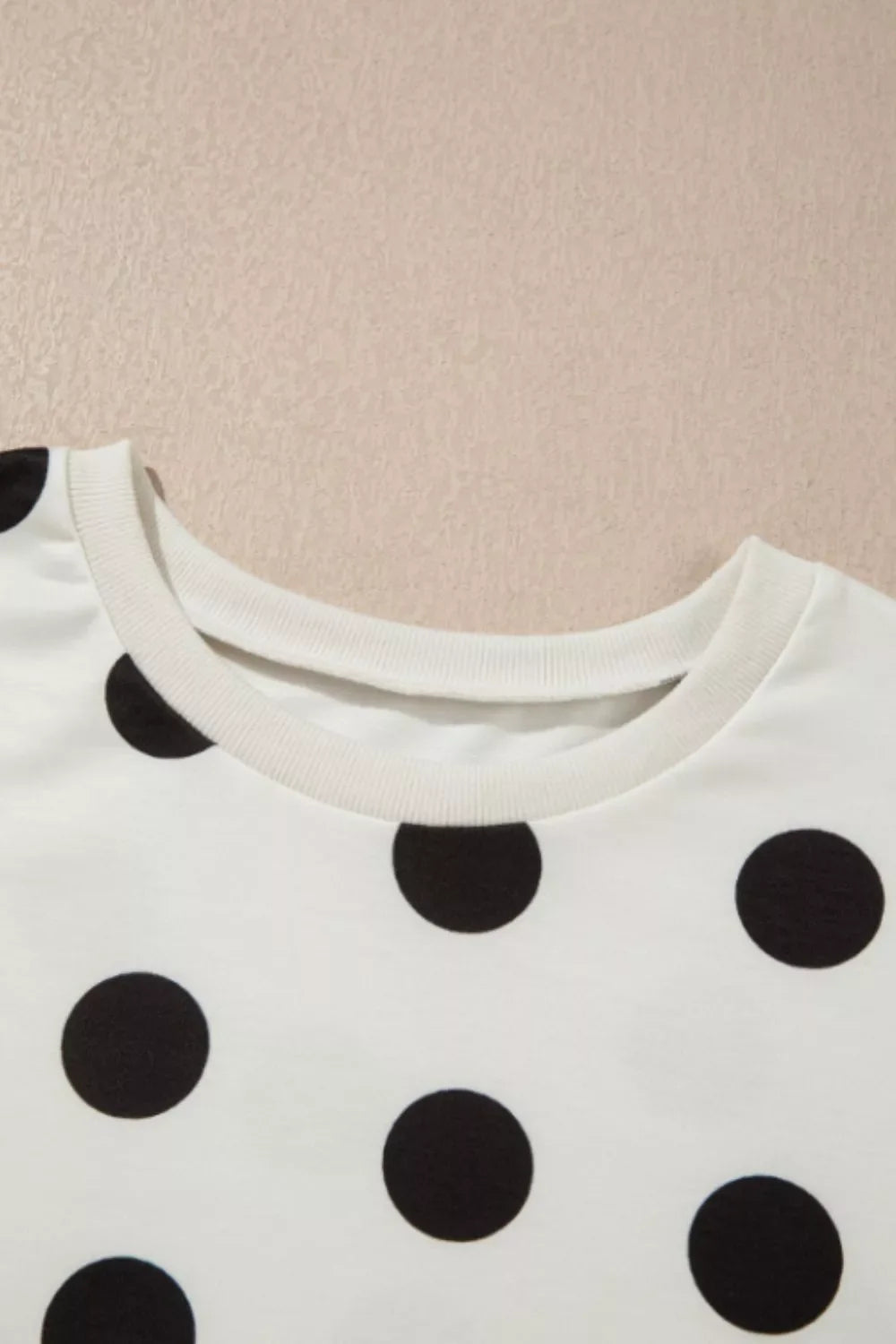 Polka Dot Tee and Shorts 2-Piece Set
