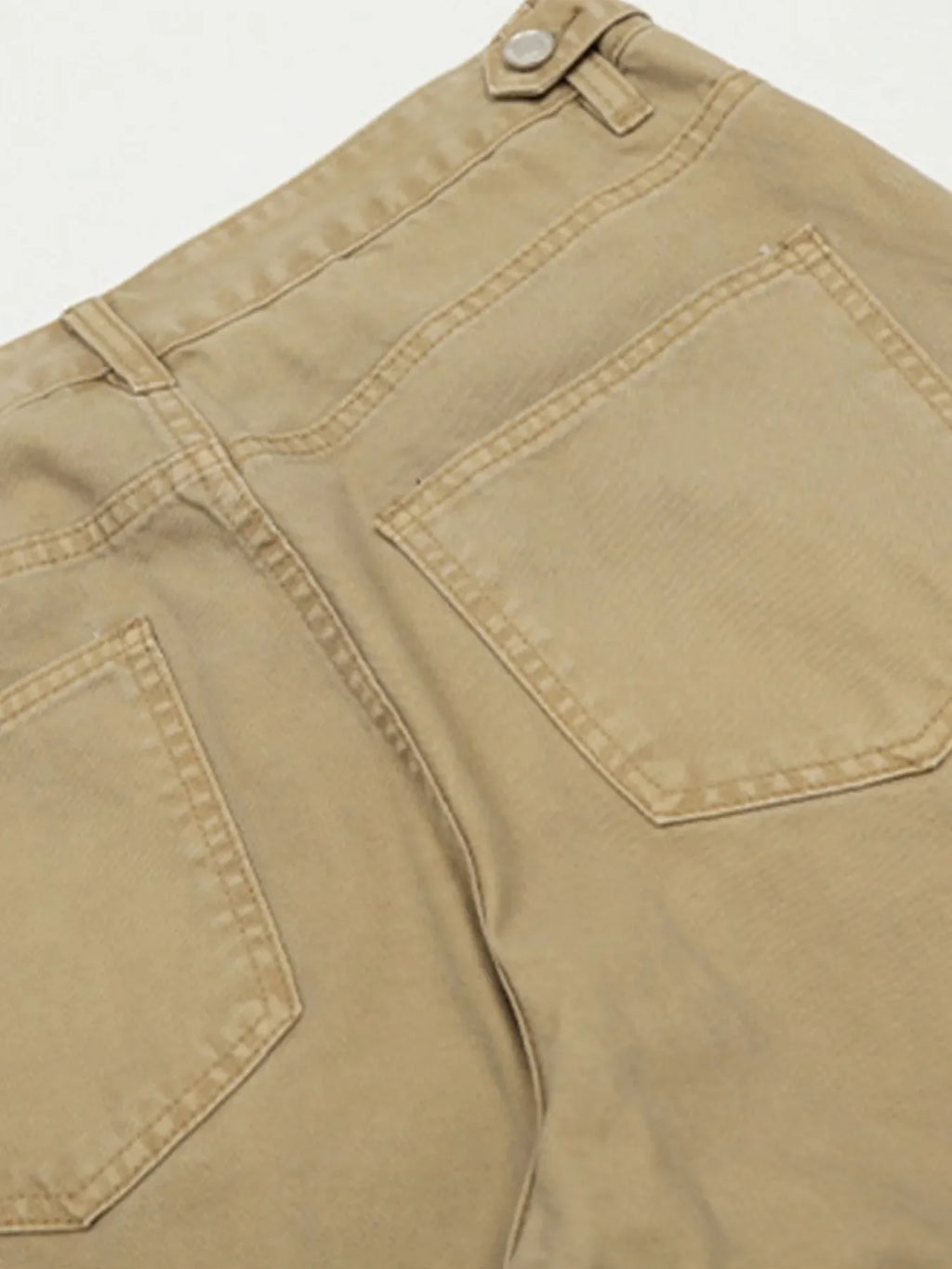 Men's Washed Wide Leg Jeans