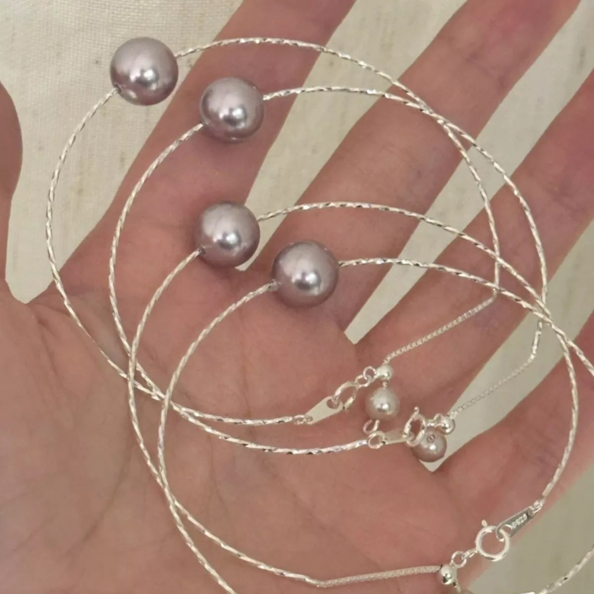 Pearl Bangle Bracelet