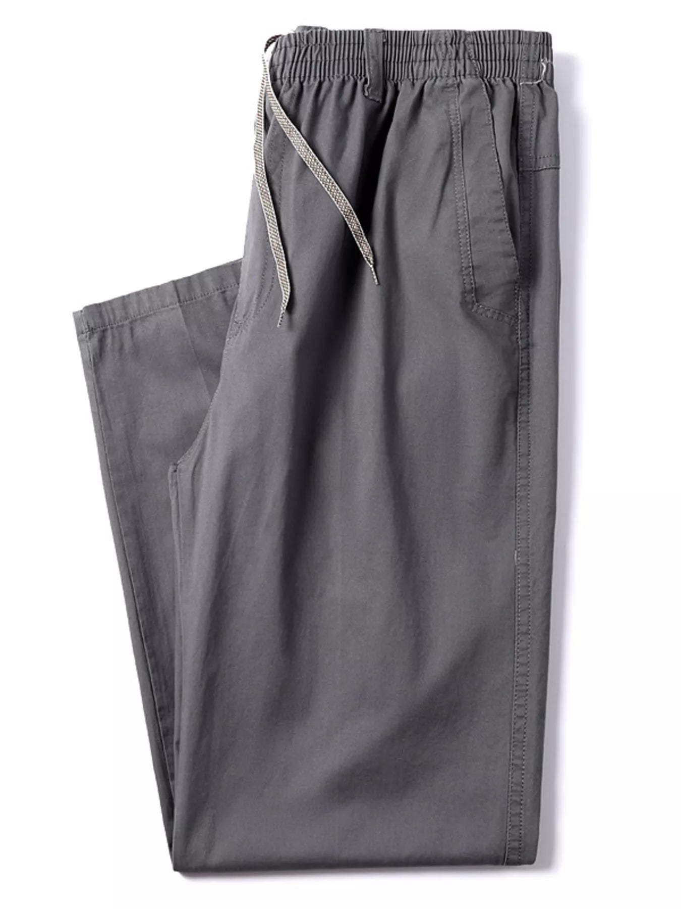 Men's Plus Size Drawstring Loose Fit Pants