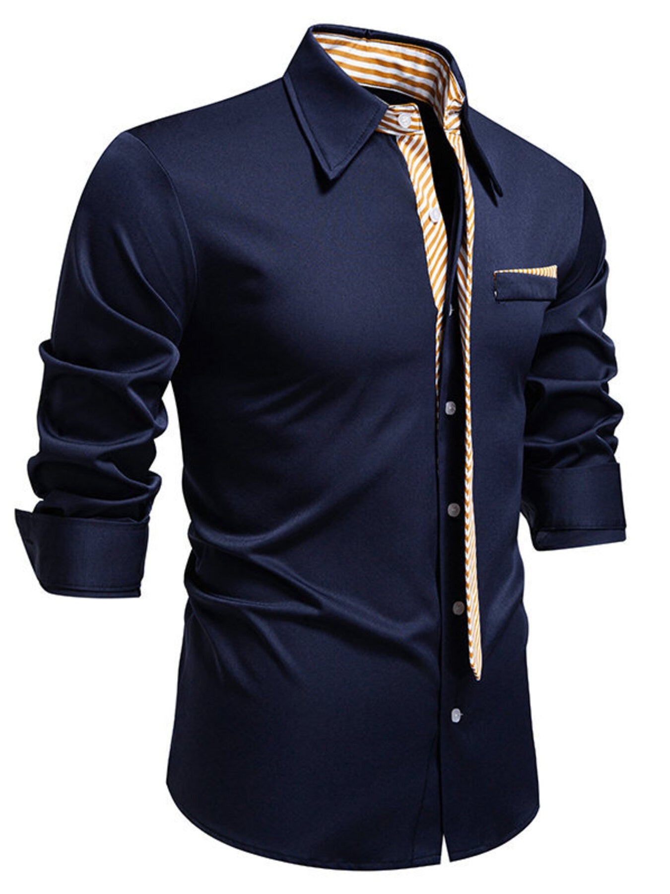 Men's Button Up Long Sleeve Shirt
