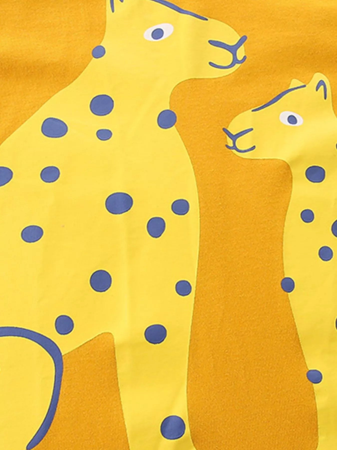 Children's Leopard Print Short Sleeve T-Shirt