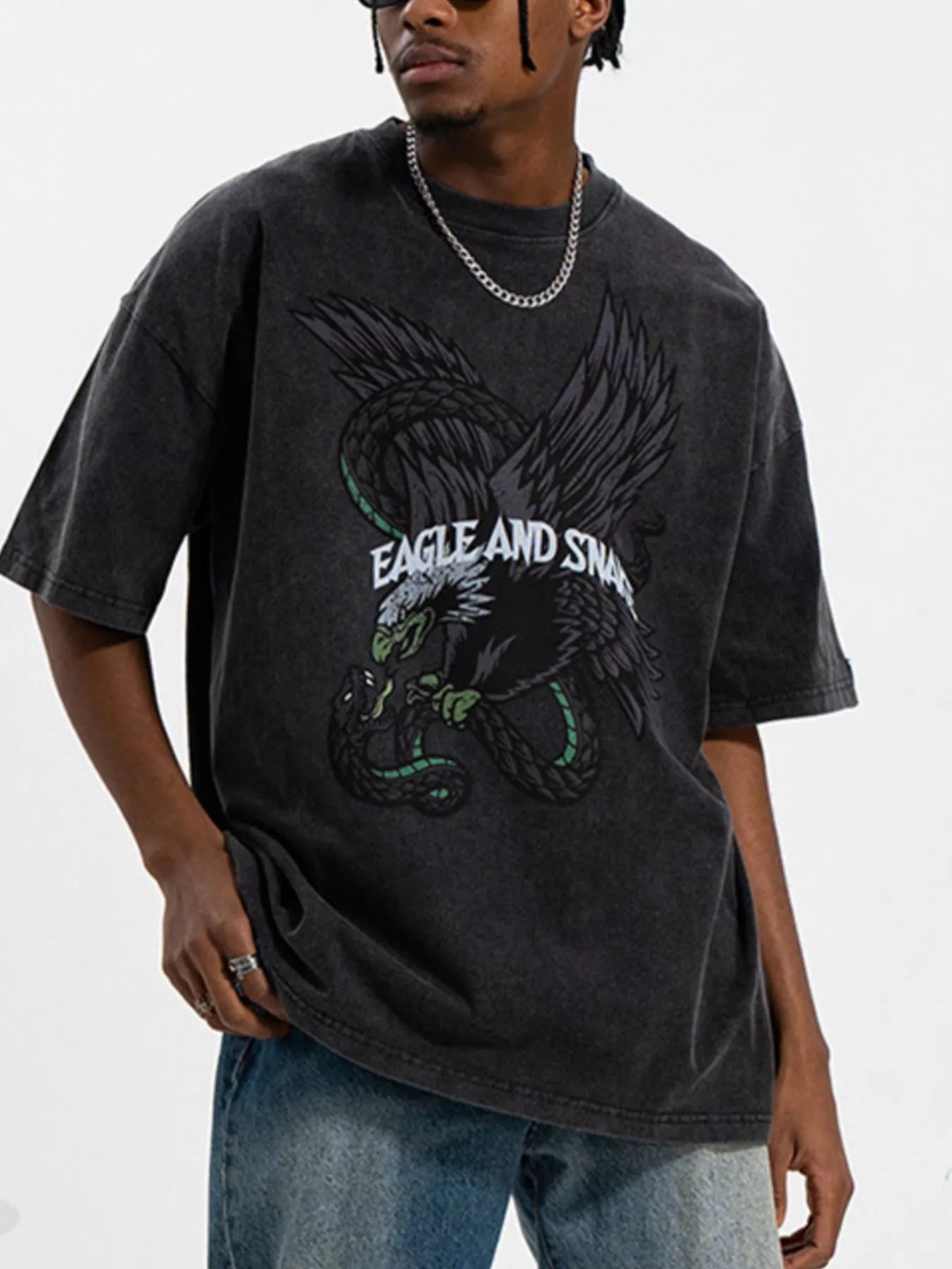 Men's Round Neck Half Sleeve T-Shirt