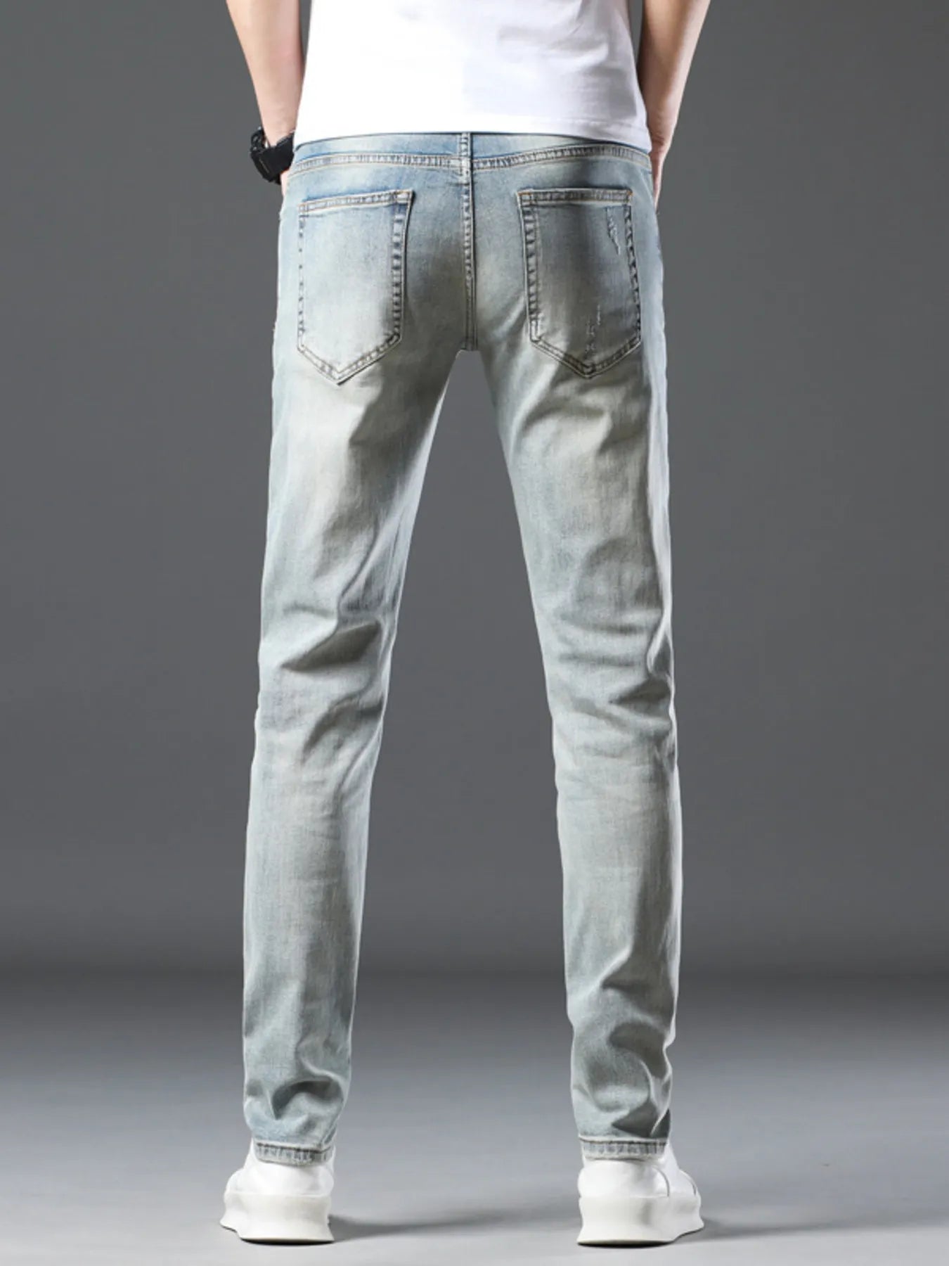 Men's Wash Slim Fit Jeans