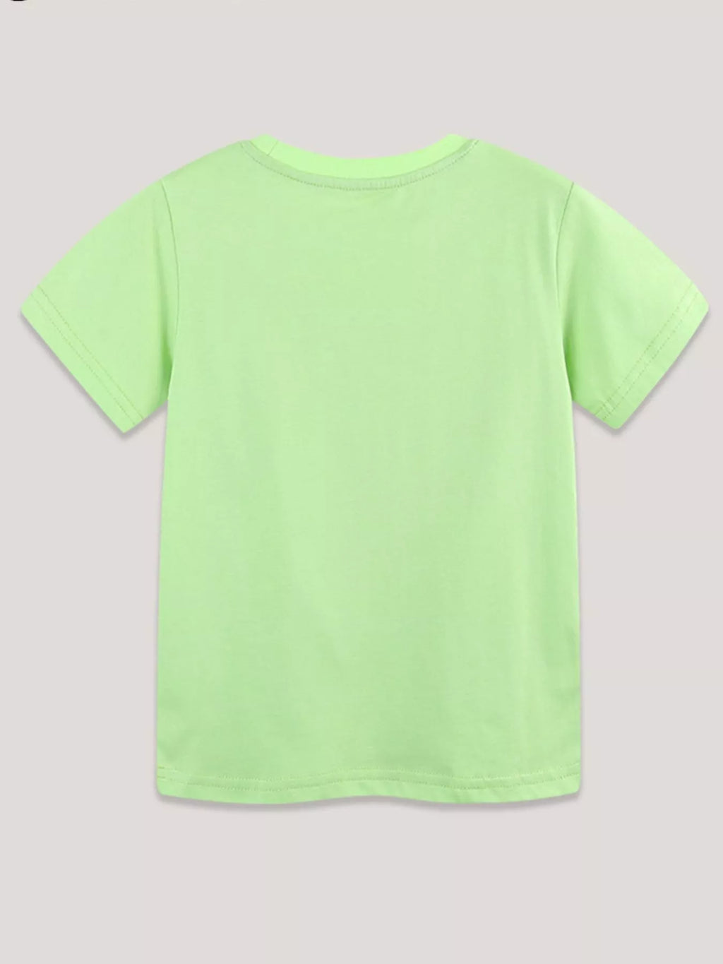 Children's Animal Print Round Neck T-Shirt