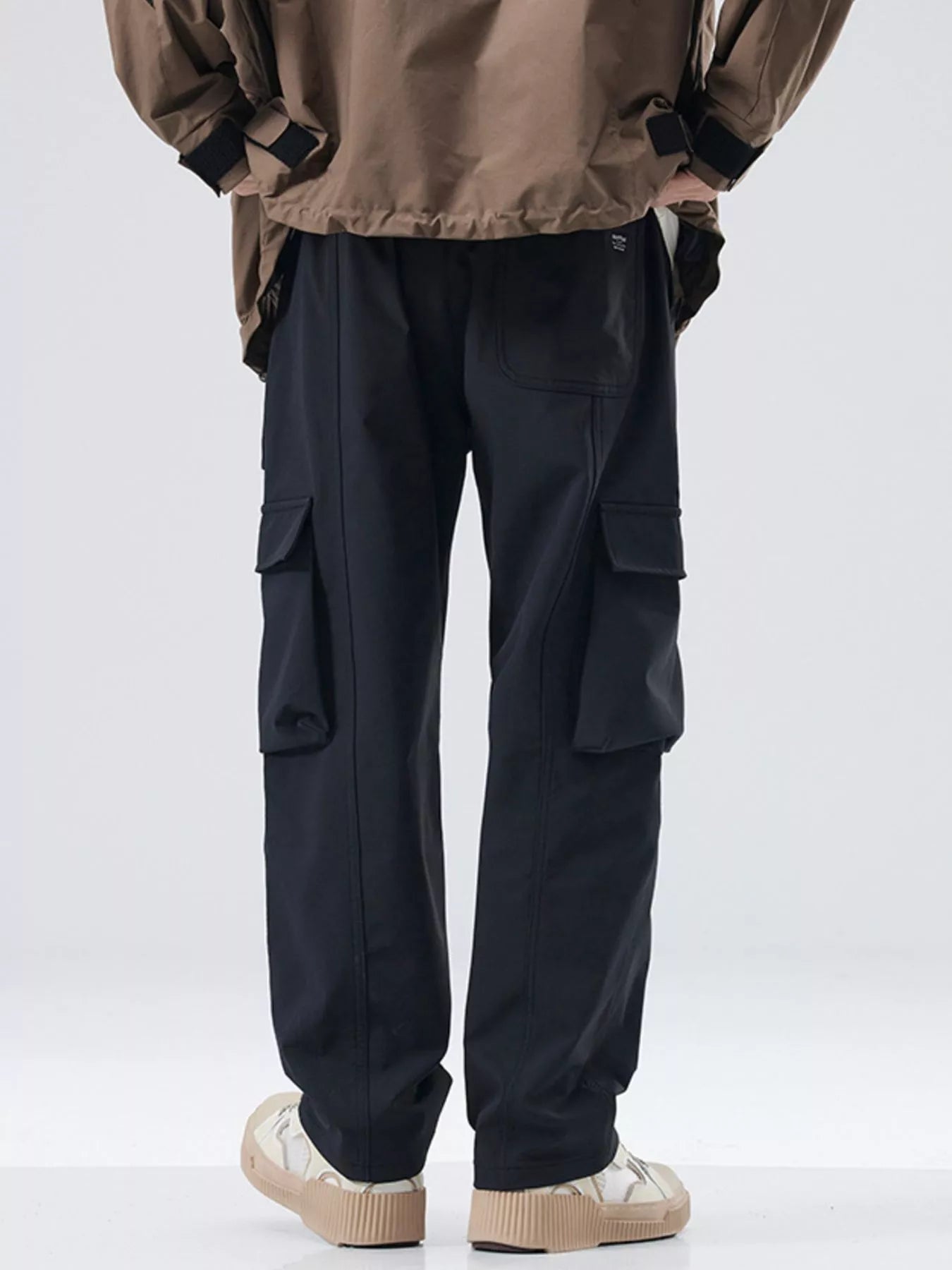 Men's Full Size Drawstring Wide Leg Pants Plus Size