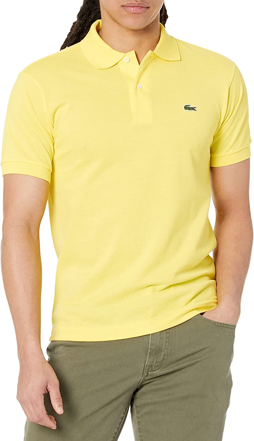 Lacoste Men's Short Sleeve Pique L.12.12 Original Fit Polo Shirt