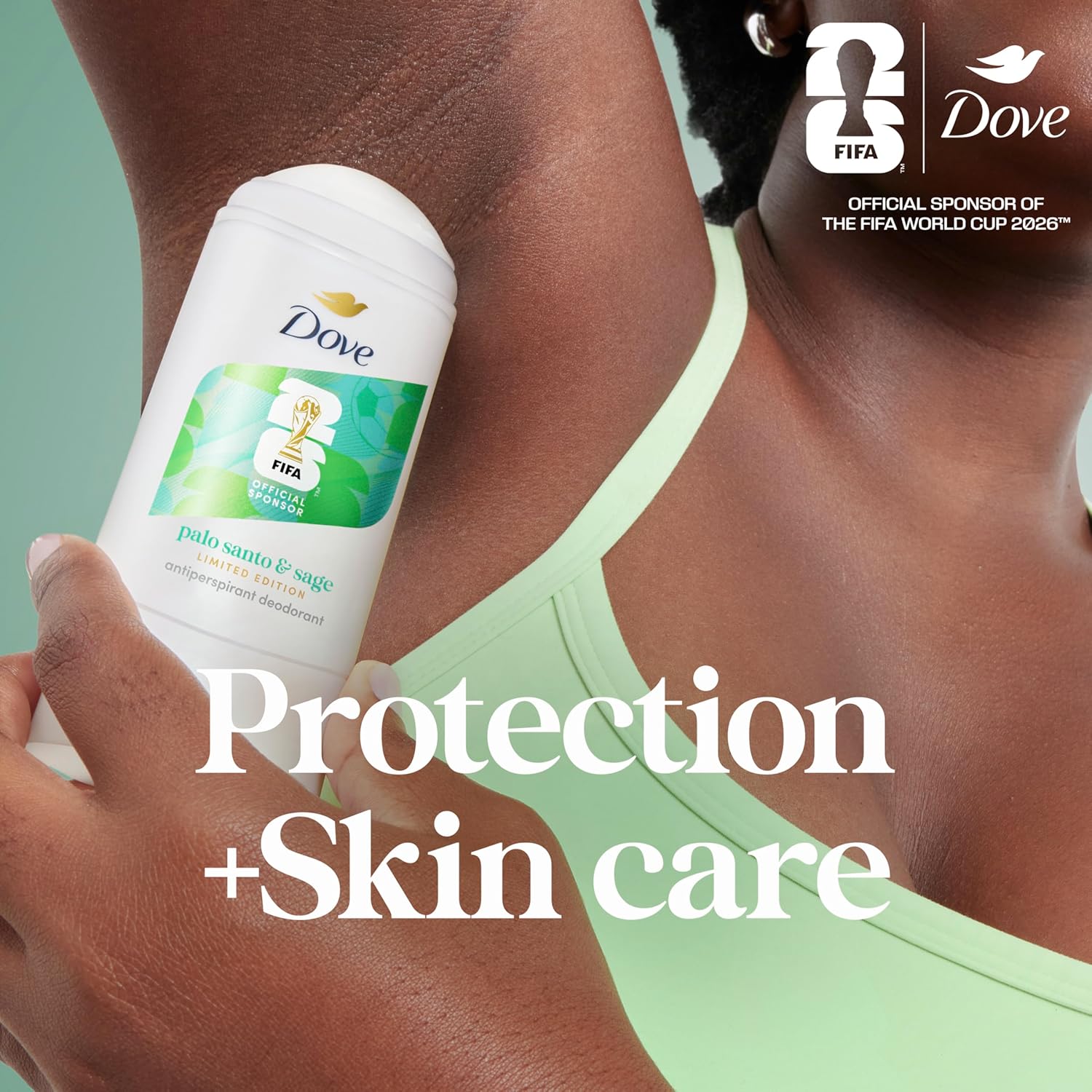 Dove Solid Stick Palo Santo & Sage for 72-Hour Sweat and Odor Protection Alcohol Free 2.6 oz