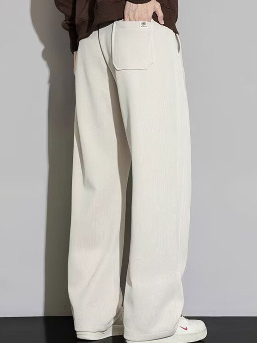 Men's Plus Size Casual Loose Fit Drawstring Pants