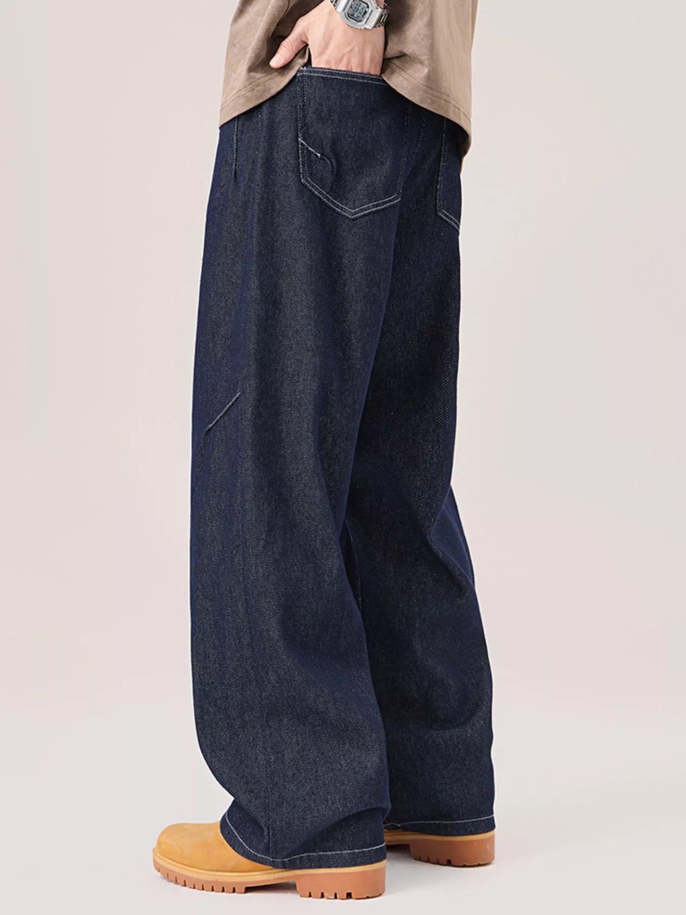 Men's Wide Leg Jeans