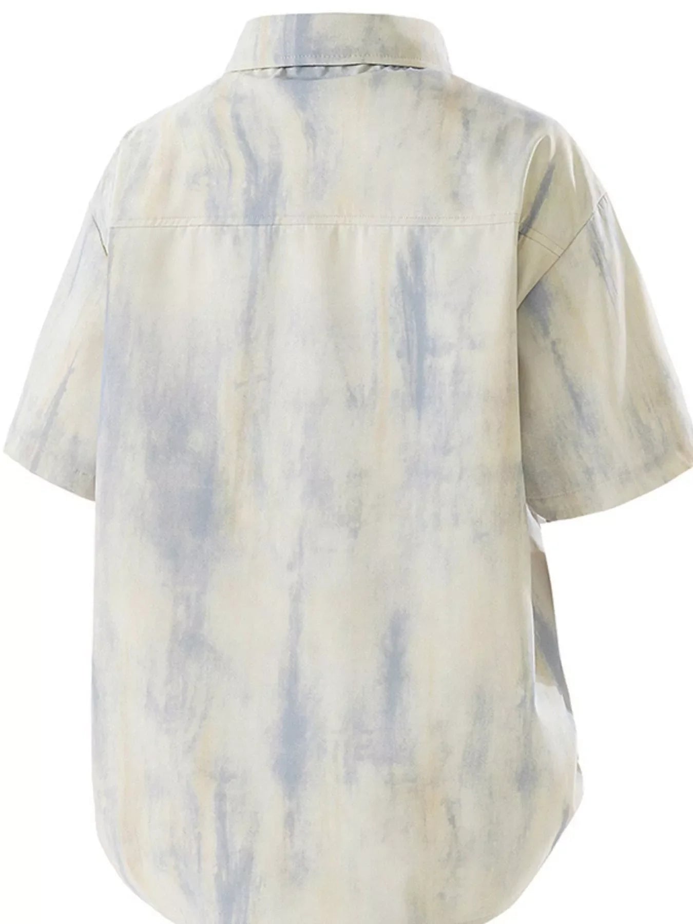 Men's Plus Size Snap Down Short Sleeve Shirt