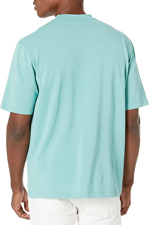Lacoste Men's Short Sleeve Relaxed Fit Pique Graphic T-Shirt