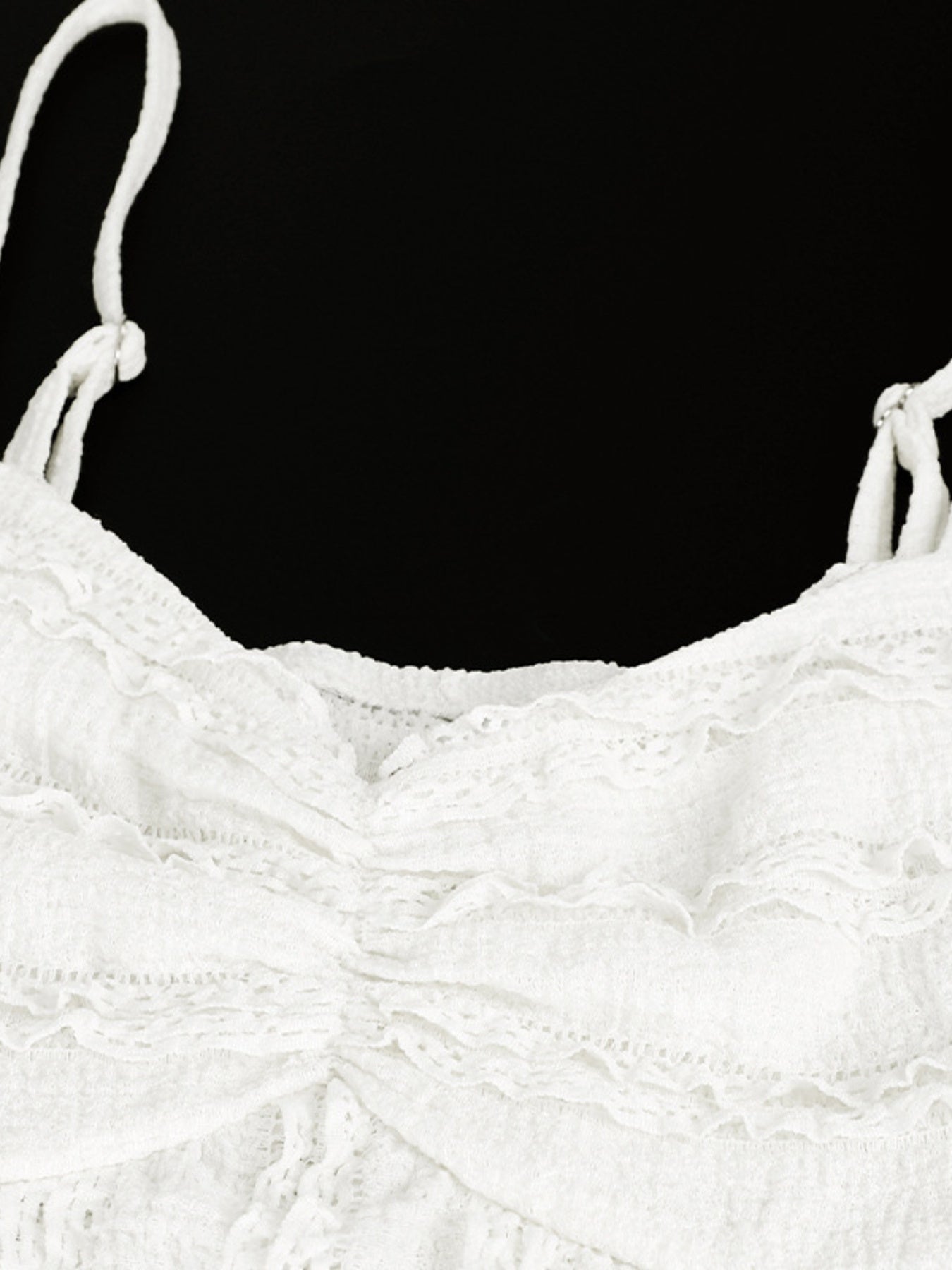 Textured Sweetheart Neck Cami