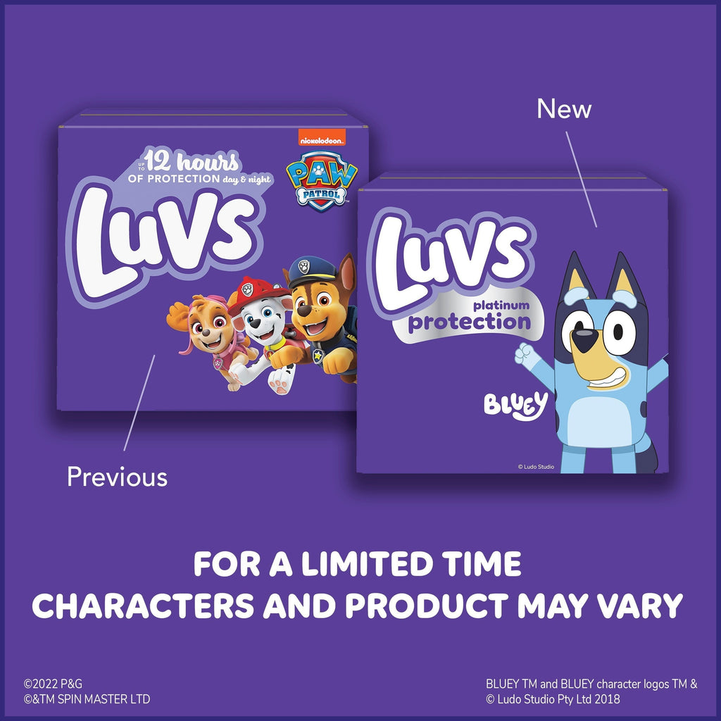 Luvs Platinum Protection Baby Diapers Size 6, 64 Count