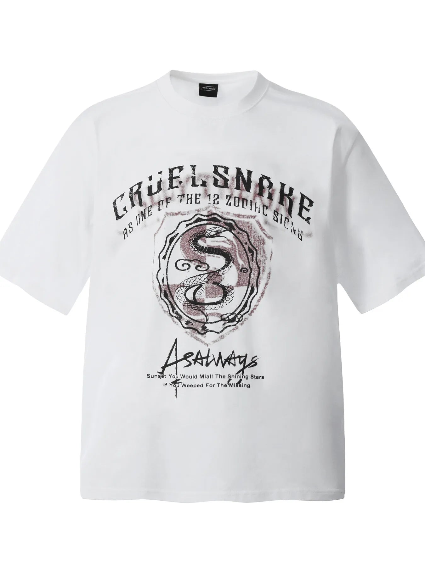 Men's Vintage Style Graphic Short Sleeve T-Shirt