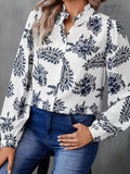 Paisley Print Button Up Shirt