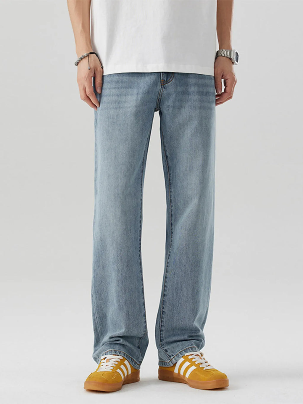 Men's Wash Relaxed Fit Jeans