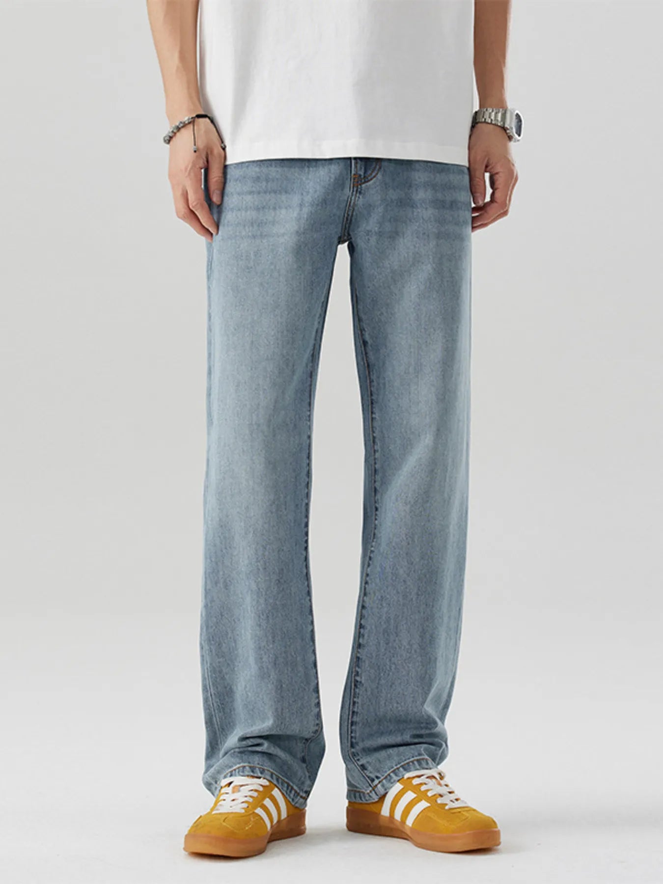 Men's Wash Relaxed Fit Jeans